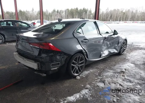 2020 Lexus Is 300 z USA, uszkodzony, nr VIN JTHG81F22L5043055